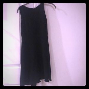 Sleeveless black dress